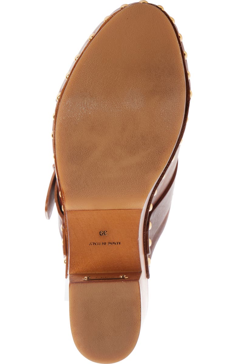 Chloé Jeanette Platform Clog, Alternate, color, 27T Ginger Brown