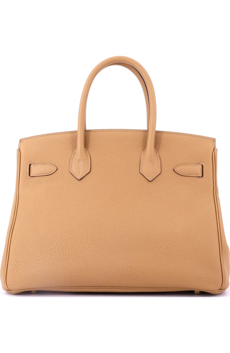 Pre-Owned Hermes Birkin Handbag Brown Togo with Gold Hardware 30, Alternate, color, Biscuit