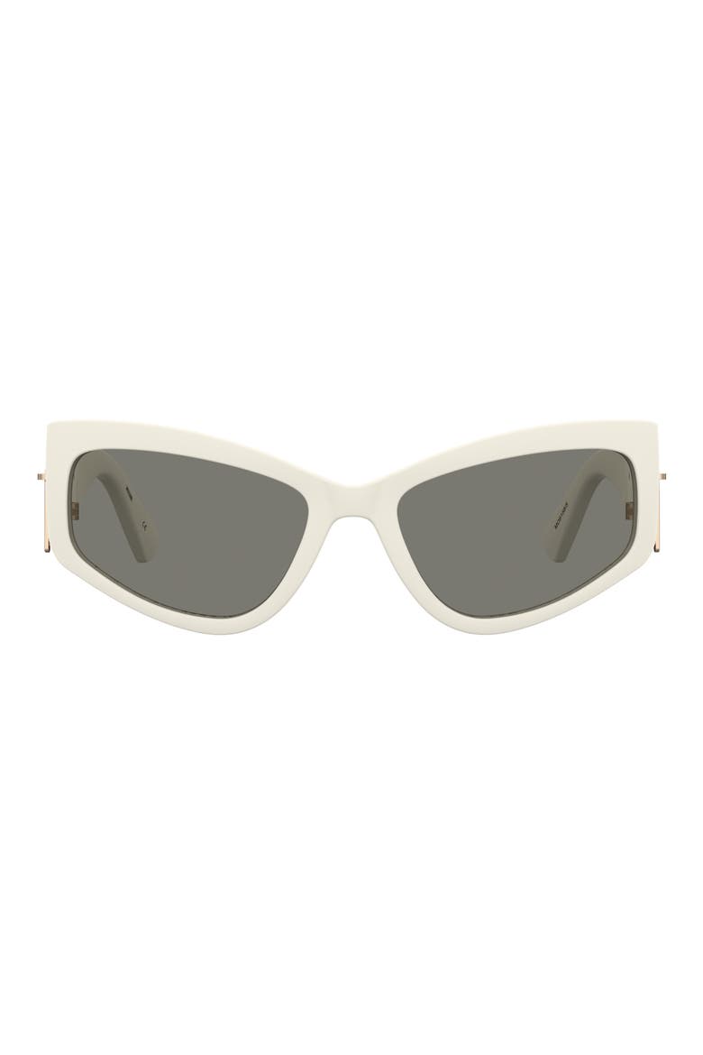 59mm Cat Eye Sunglasses, Main, color, IVORY