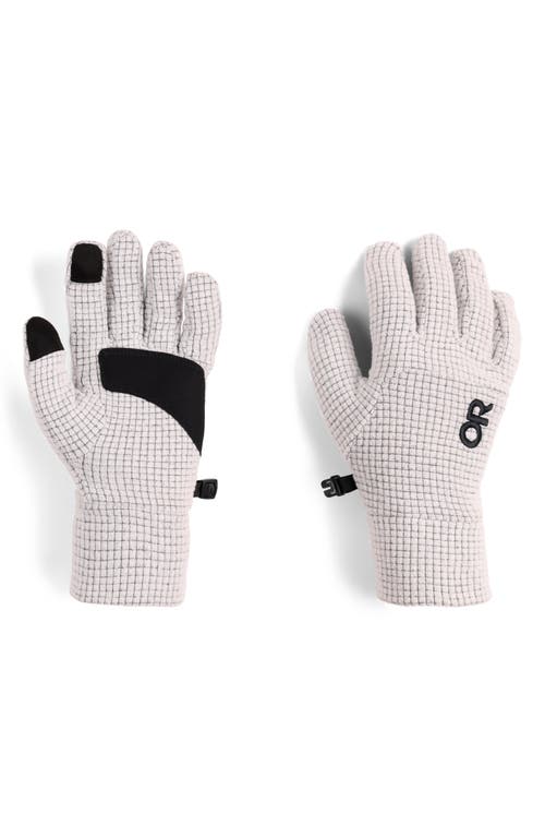 Outdoor Research Women's Trail Mix Fleece Gloves in Snow 