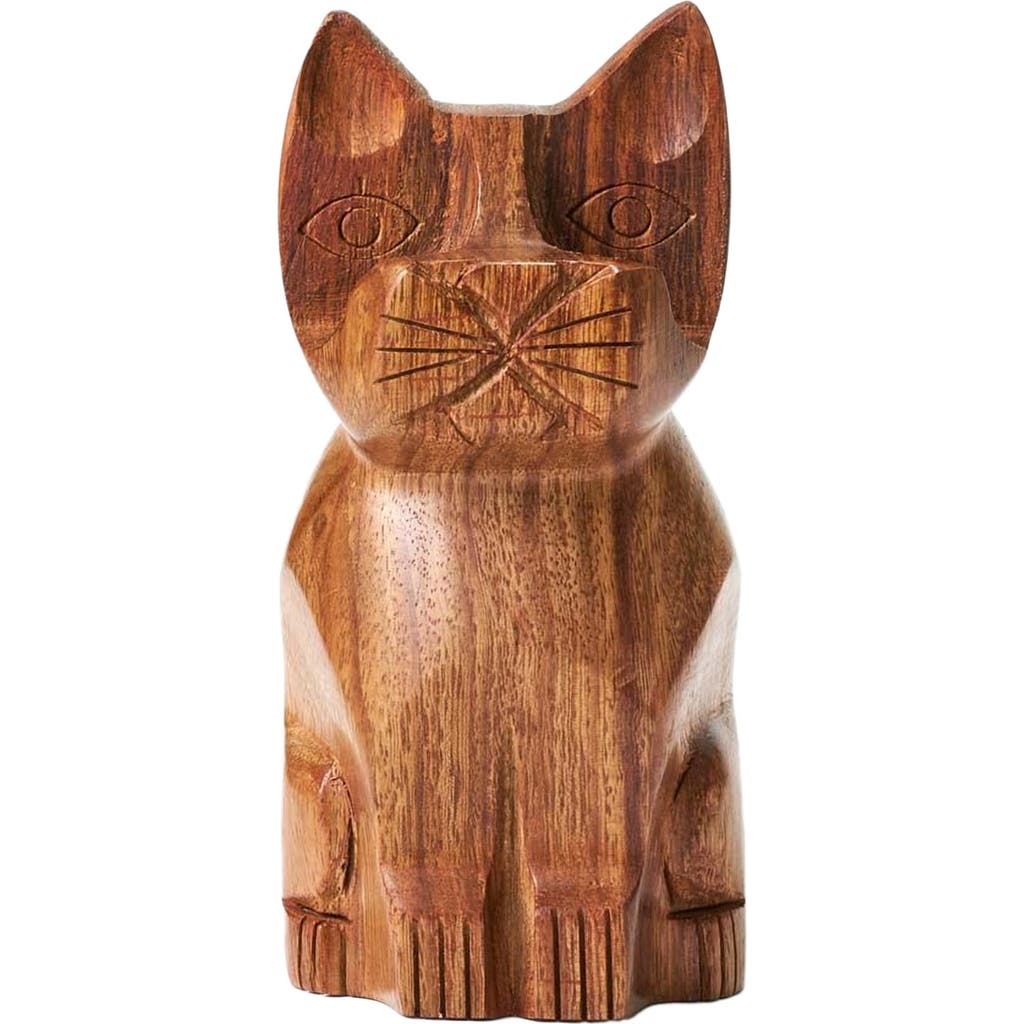 Matr Boomie Cat Eyeglass Holder Stand in Brown  product