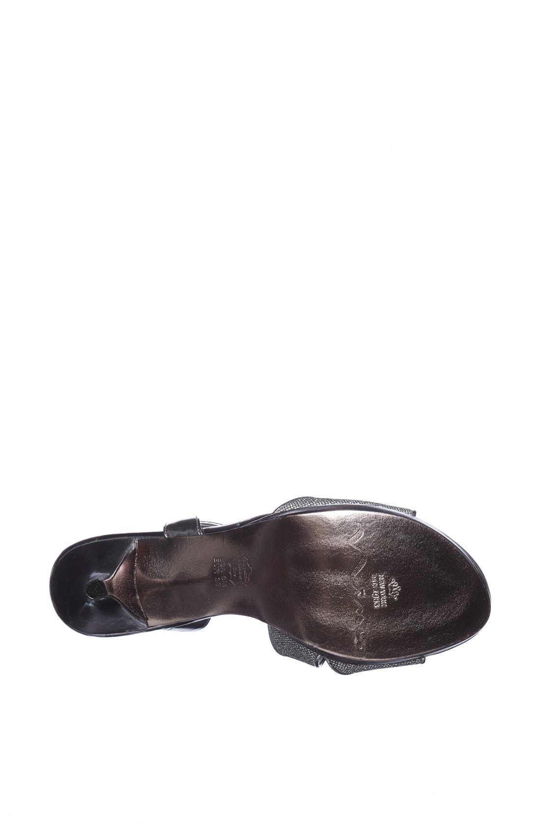 'Newark' Sandal, Alternate, color, GUNMETAL B
