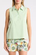 DR2 by Daniel Rainn Sleeveless Poplin Polo