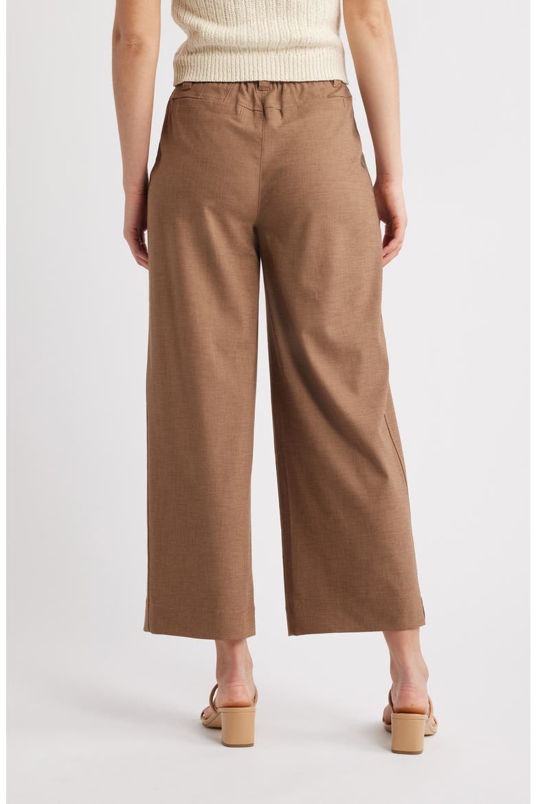 Glider Skyrise Wide Leg Pants, Alternate, color, TOASTED COCONUT