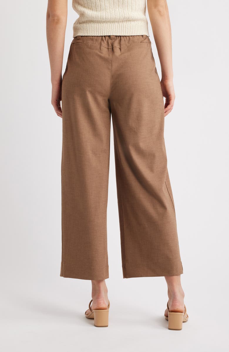 Wit & Wisdom Glider Skyrise Wide Leg Pants, Alternate, color, Toasted Coconut