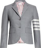 Thom Browne Stripe High Armhole Wool Sport Coat