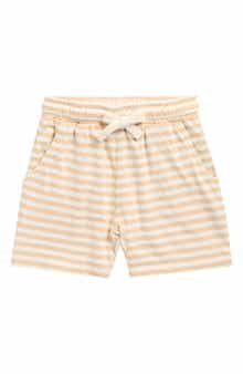 Sam Stripe Cotton Drawstring Shorts