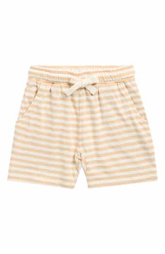 Sam Stripe Cotton Drawstring Shorts