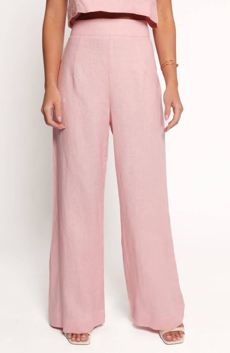 Devlin Wide Leg Linen Pants