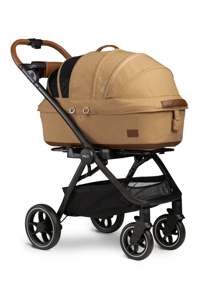 Maeve™ Medium Flex 3-in-1 Pet Car Seat & Stroller, Alternate, color, SABLE