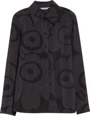 Marimekko Vivahde Unikko Twill Button-Up Shirt