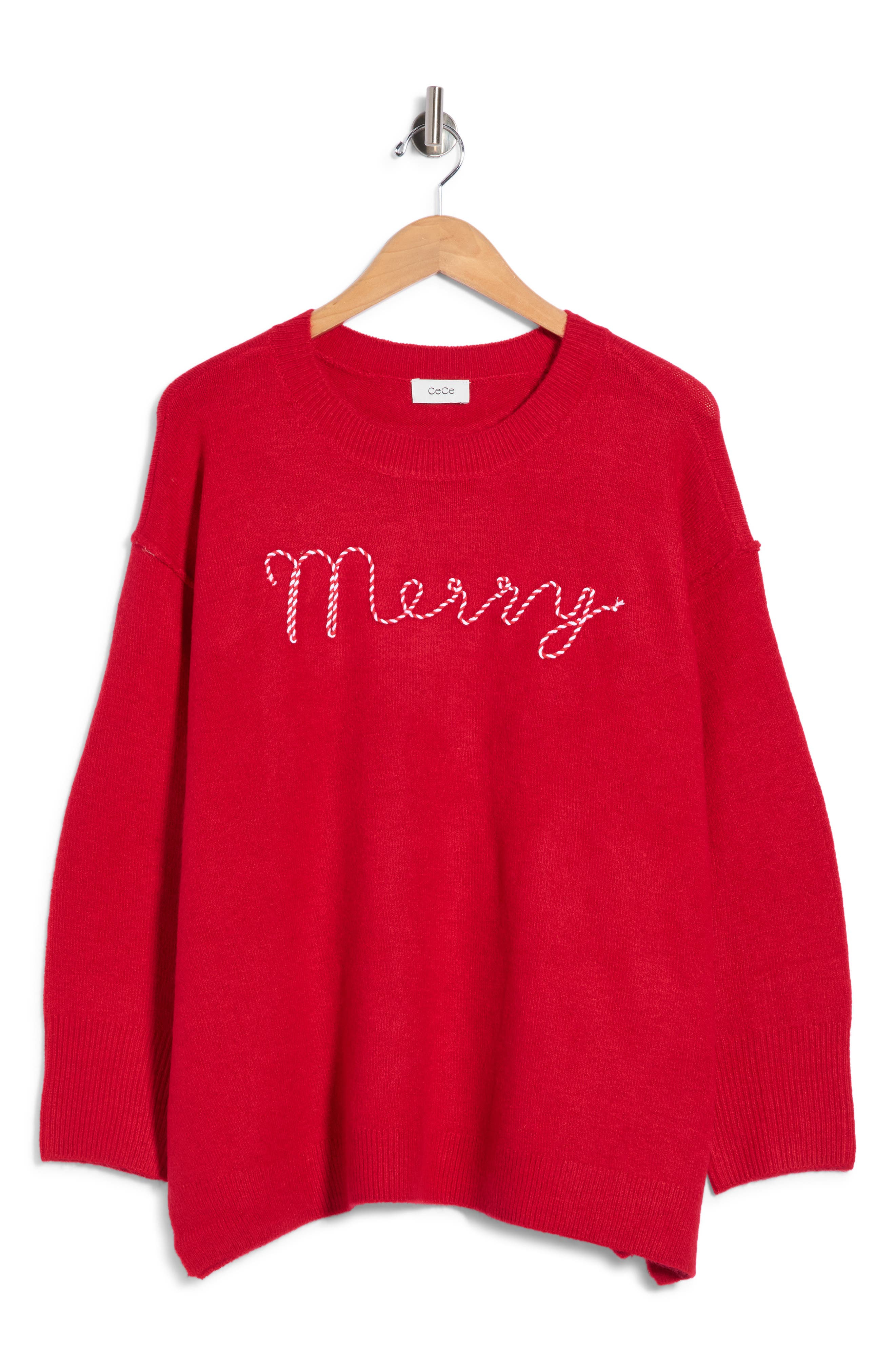 Merry Candy Cane Sweater
