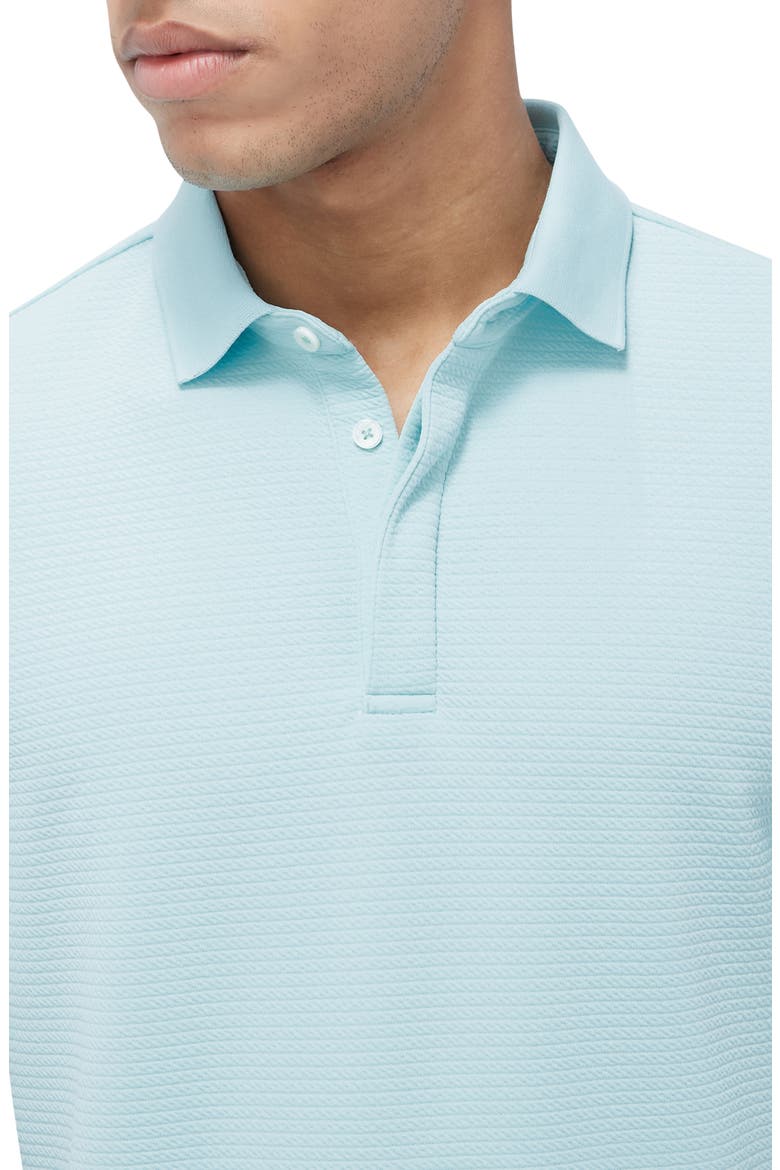 Textured Polo, Alternate, color, ICE
