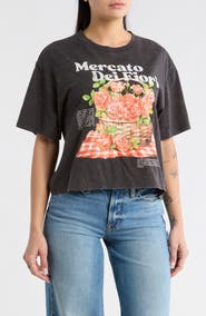 Vinyl Icons Mercato Dei Fiori Graphic T-Shirt