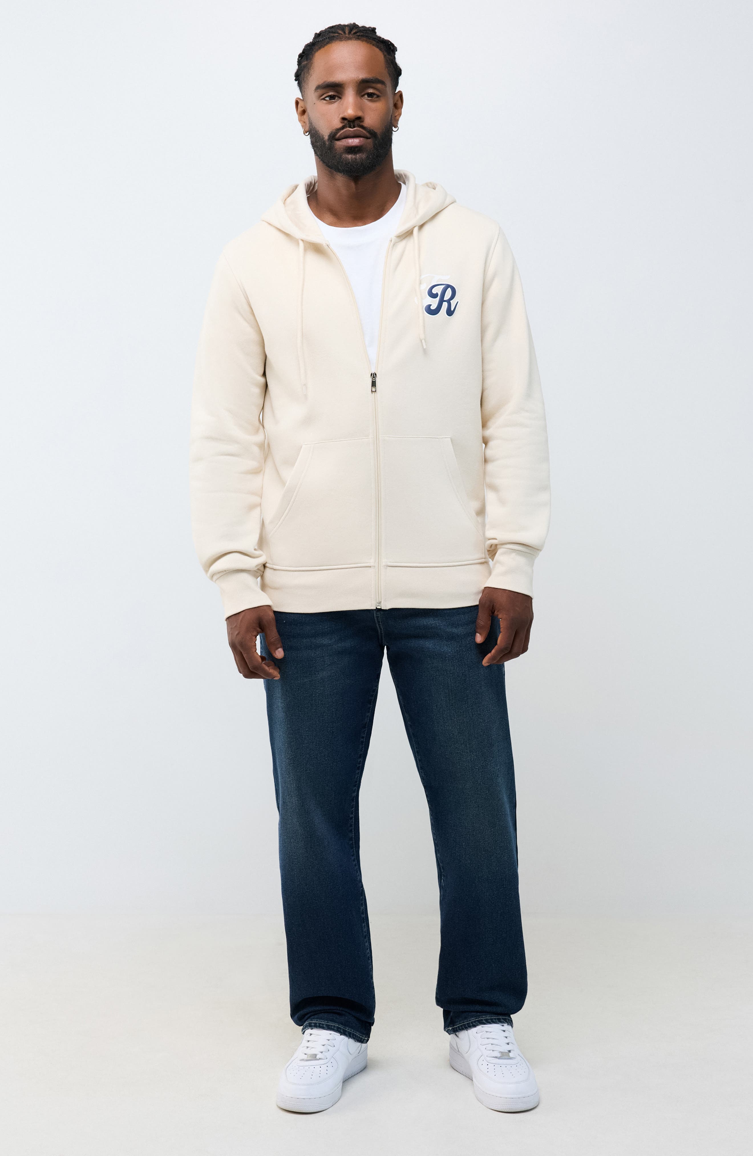True Religion Cali Bay Full Zip Graphic Hoodie (Men) | Nordstromrack