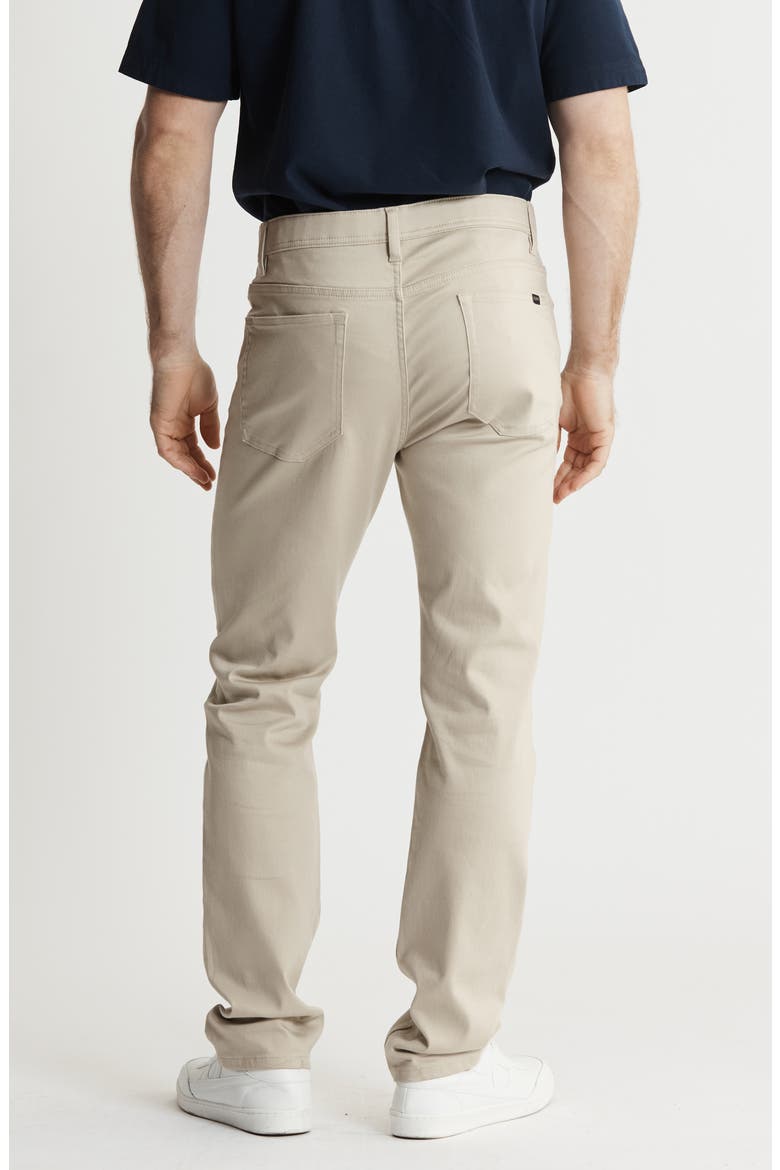 East Hampton Slim Leg Denim Pants, Alternate, color, STONE