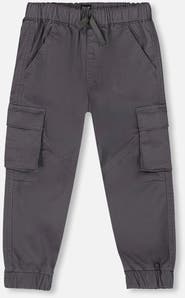 Deux par Deux Twill Jogger Cargo Pants