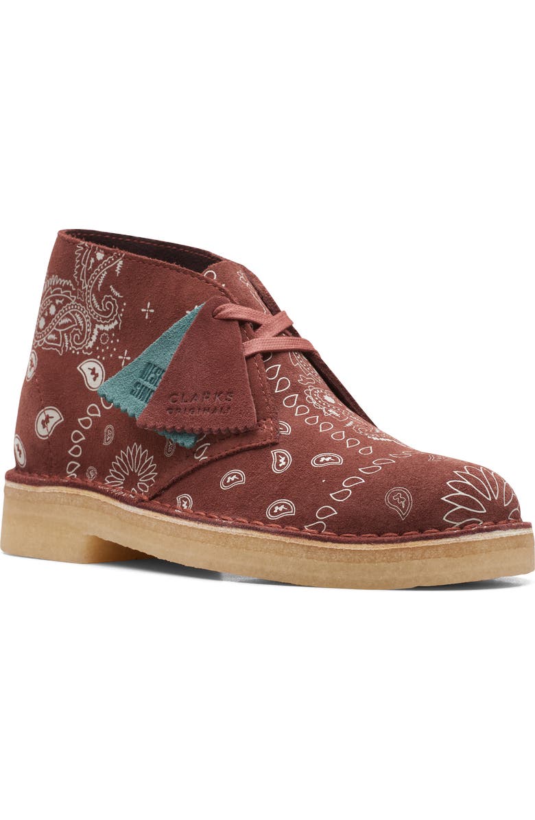 Clarks<sup>®</sup> Originals Bandana Desert Bootie, Main, color,