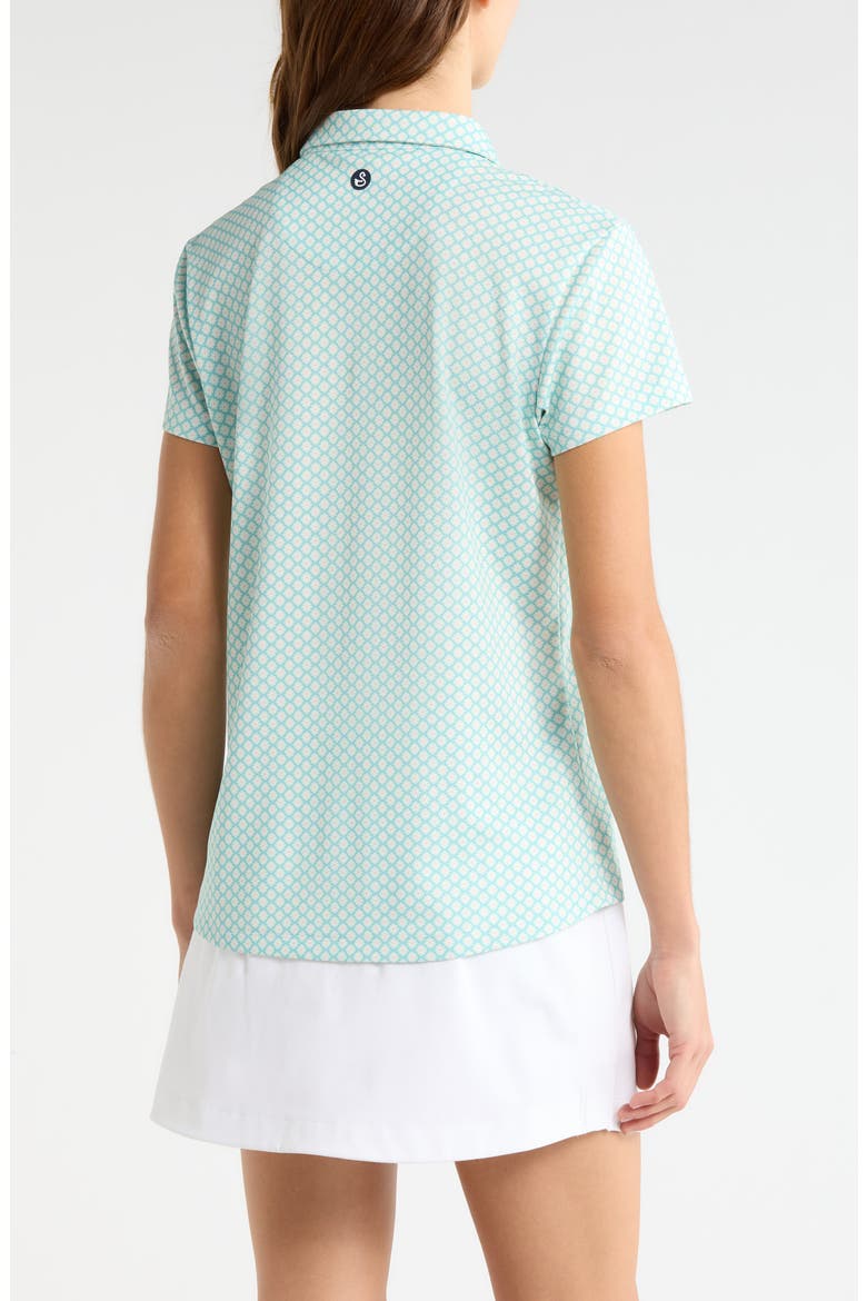 Jade Short Sleeve Performance Golf Polo, Alternate, color, MINT