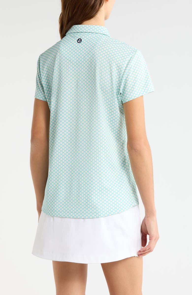 Swannies Jade Short Sleeve Performance Golf Polo, Alternate, color, Mint