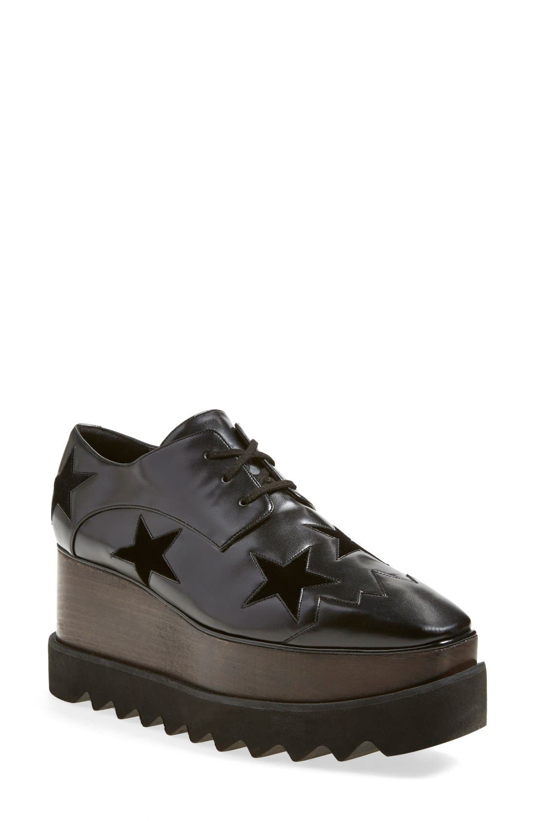 Stella McCartney 'Elyse' Platform Derby, Main, color, 