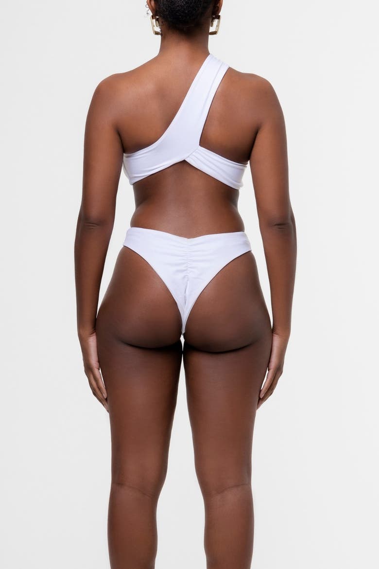Aeriel One-piece Swimsuit, Alternate, color, White