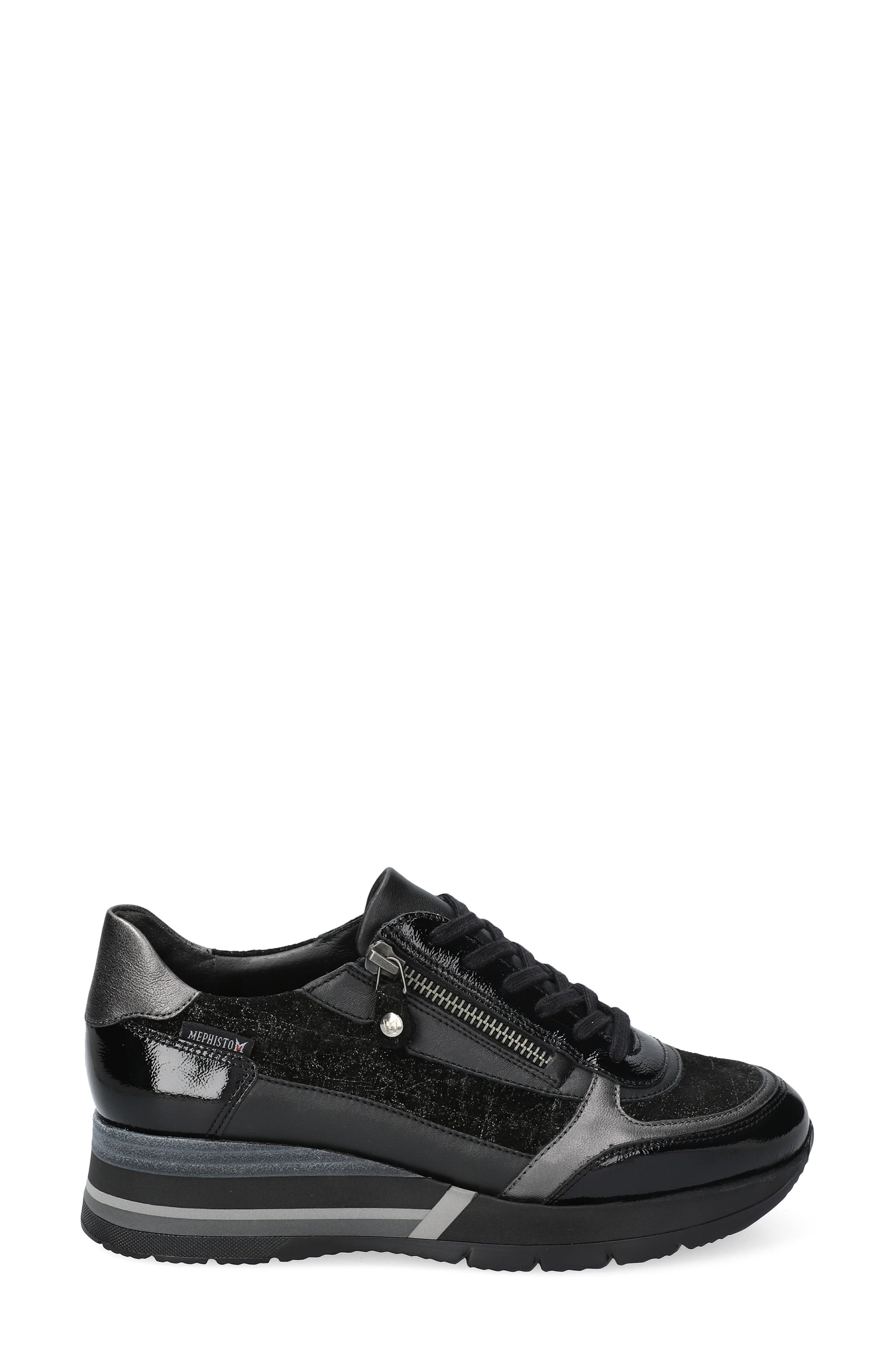 Tiziana Sneaker, Alternate, color, BLACK 1014/ 2240