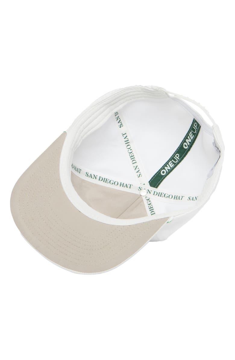 San Diego Hat Tech Snapback Hat, Alternate, color, White