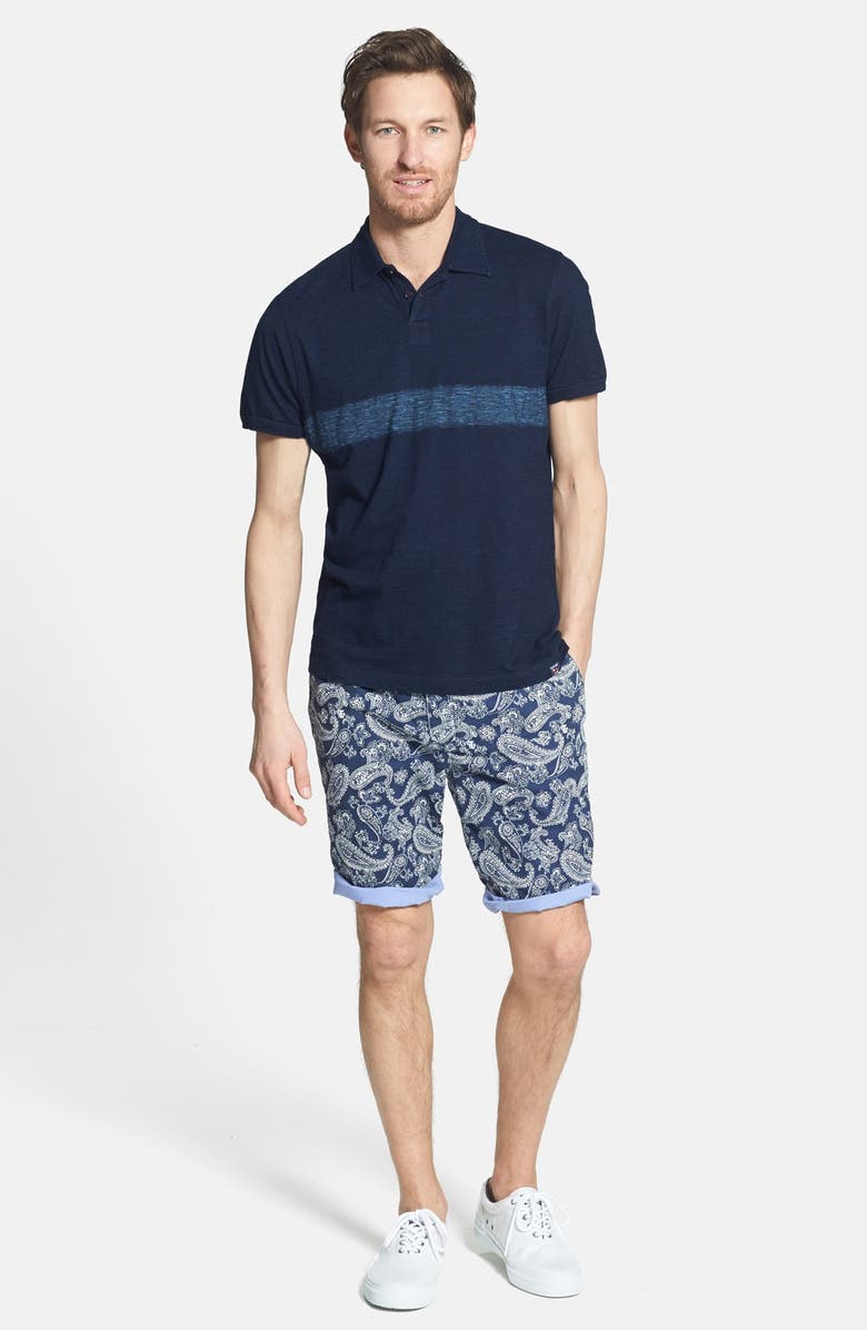 Tailor Vintage Paisley Print Reversible Shorts, Alternate, color,