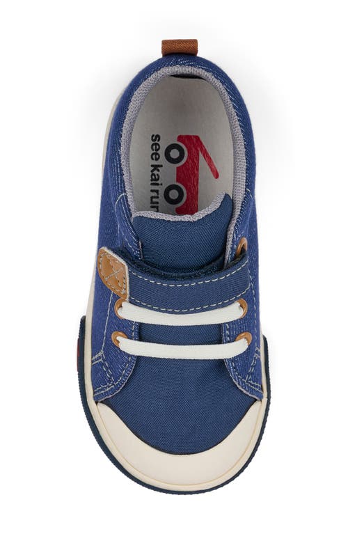 See Kai Run Stevie Ii Sneaker In Navy Denim