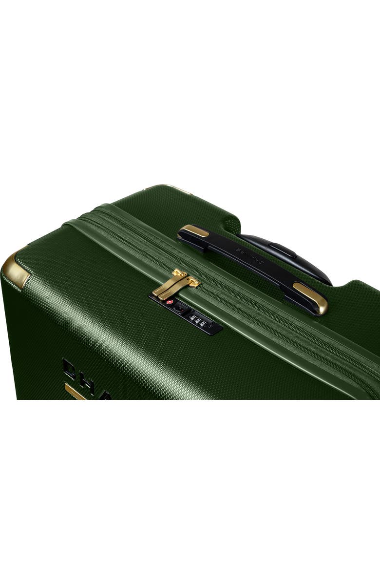 CHAMPS Luxe II 3-Piece Hardside Spinner Suitcases, Alternate, color, Green