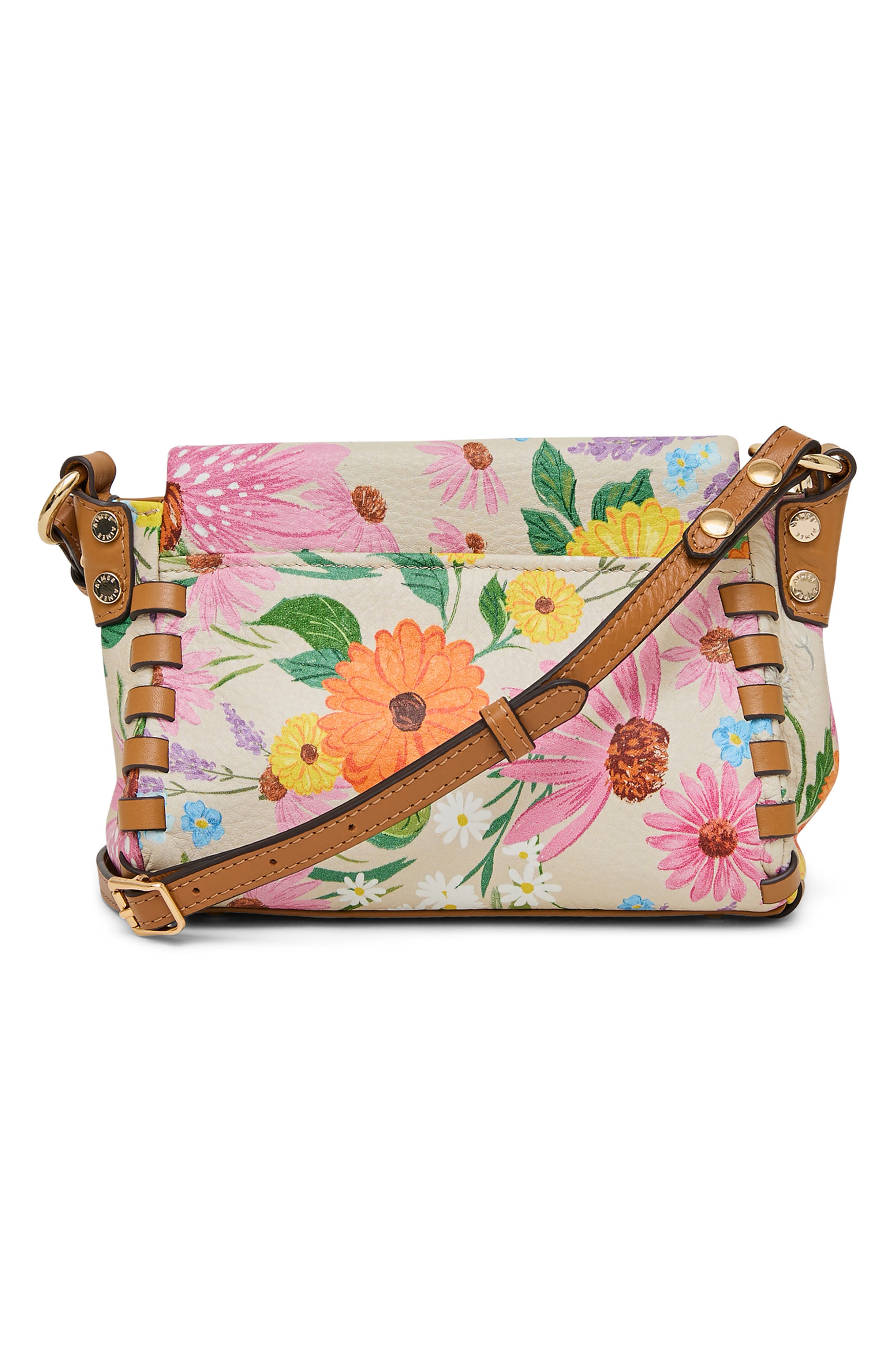 AIMEE Mini Zen Leather Crossbody Bag, Alternate, color, Serenity Flora