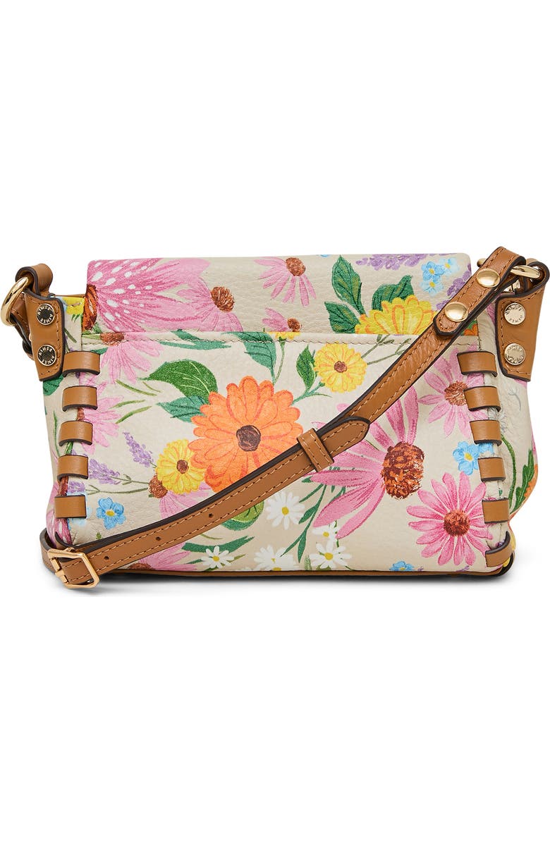 AIMEE Mini Zen Leather Crossbody Bag, Alternate, color, Serenity Flora
