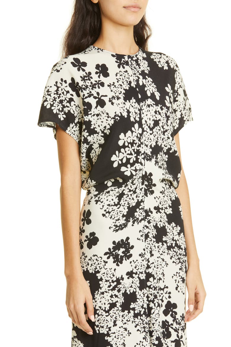 Floral Slouch Waist Maxi Dress, Alternate, color, FLORAL