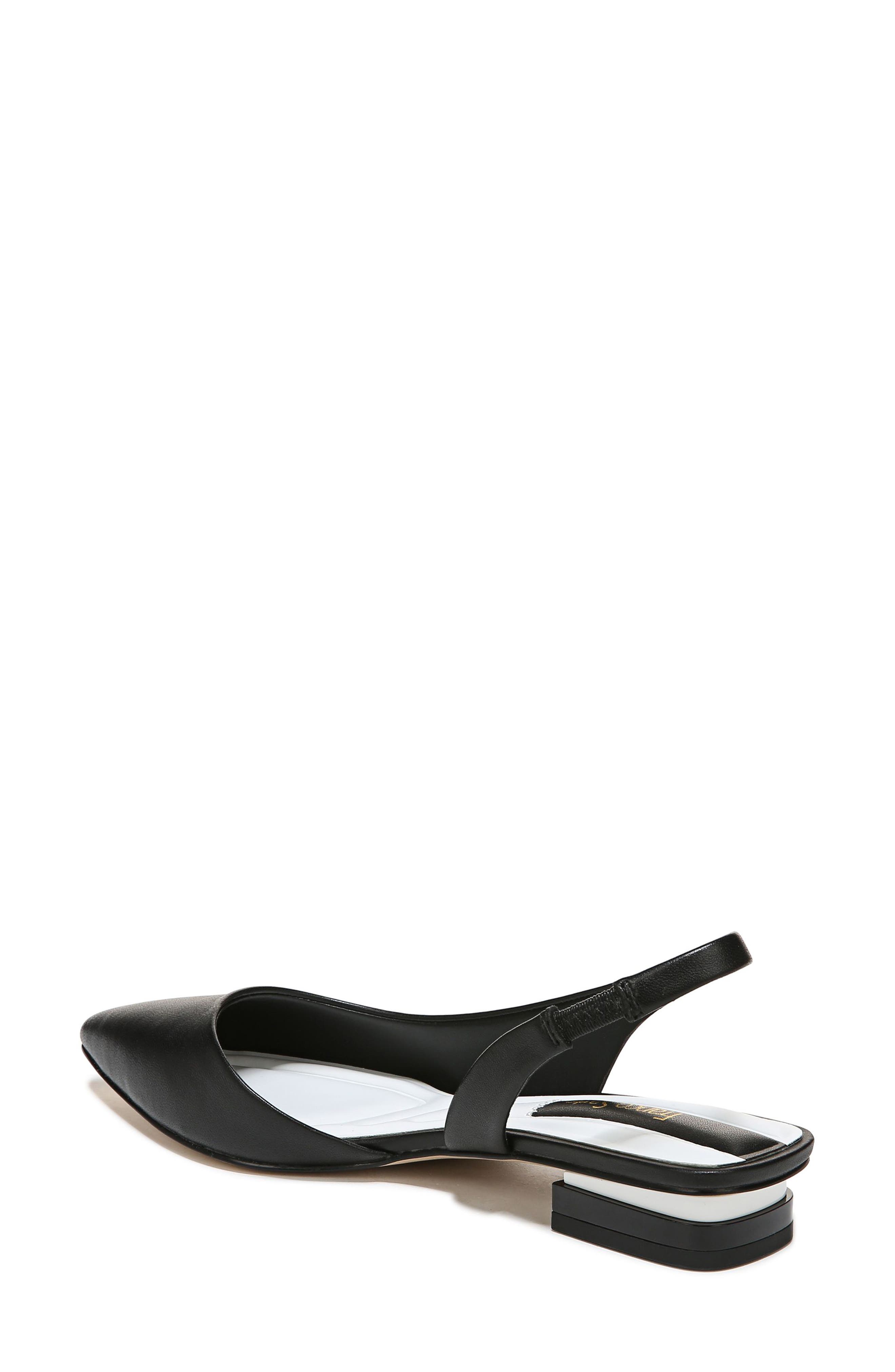 Franco Sarto Tyra Pointed Toe Slingback Flat, Alternate, color, 