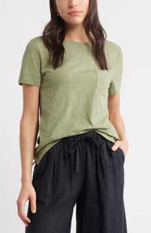 Caslon® Cotton & Modal T-Shirt