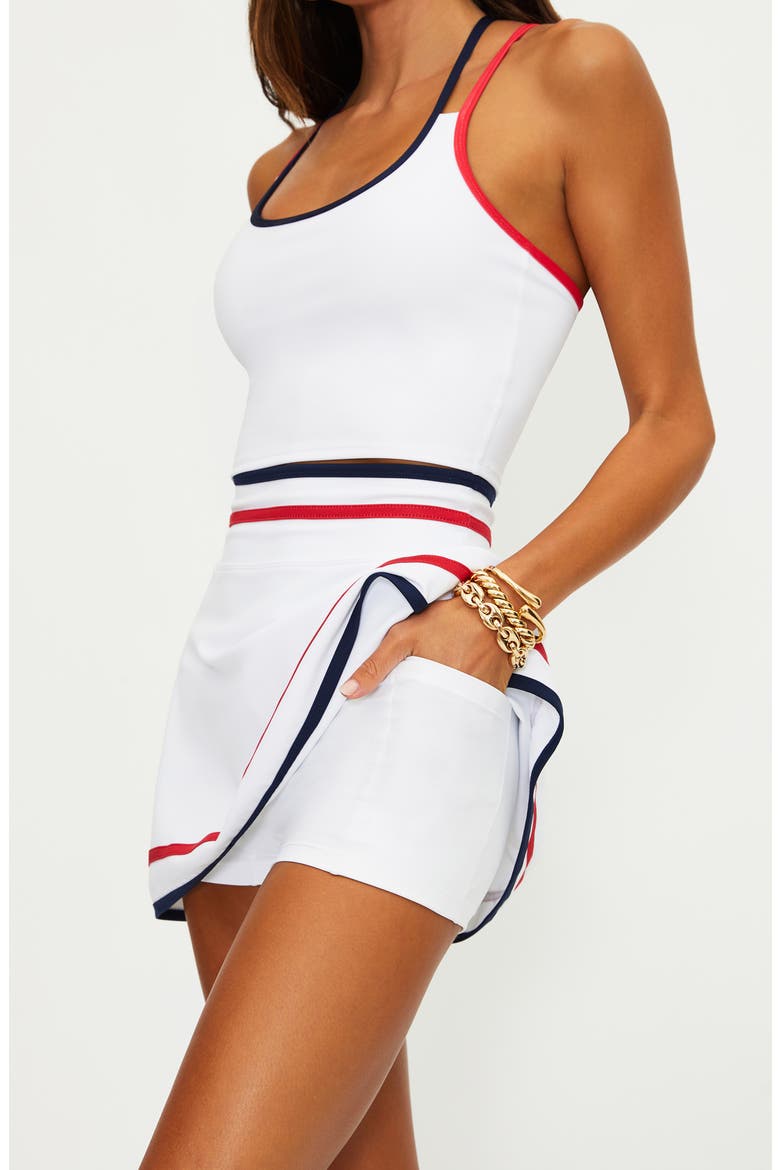 Tamara Miniskirt, Alternate, color, HERITAGE WHITE