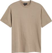 Emporio Armani Geo Print Cotton Graphic T-Shirt