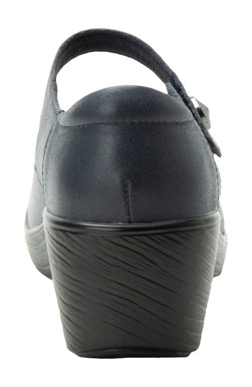 Alegria By Pg Lite Saylar Sunburst Mary Jane Clog In Blue