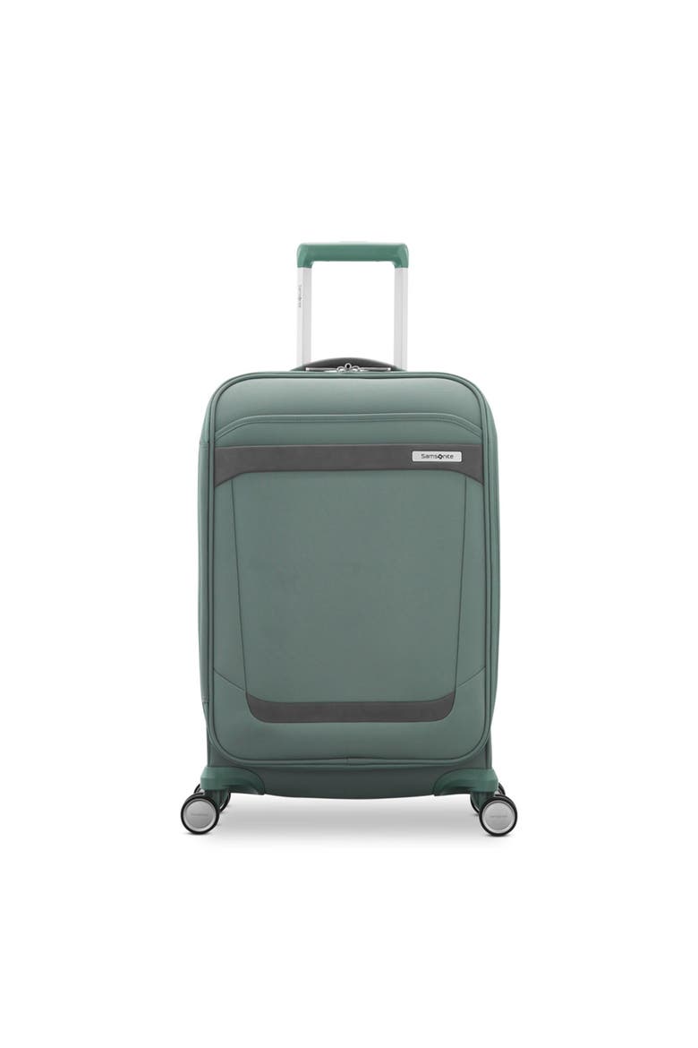Elevation Softside 22" Carry On Expandable Spinner Luggage, Main, color, Cypress Green