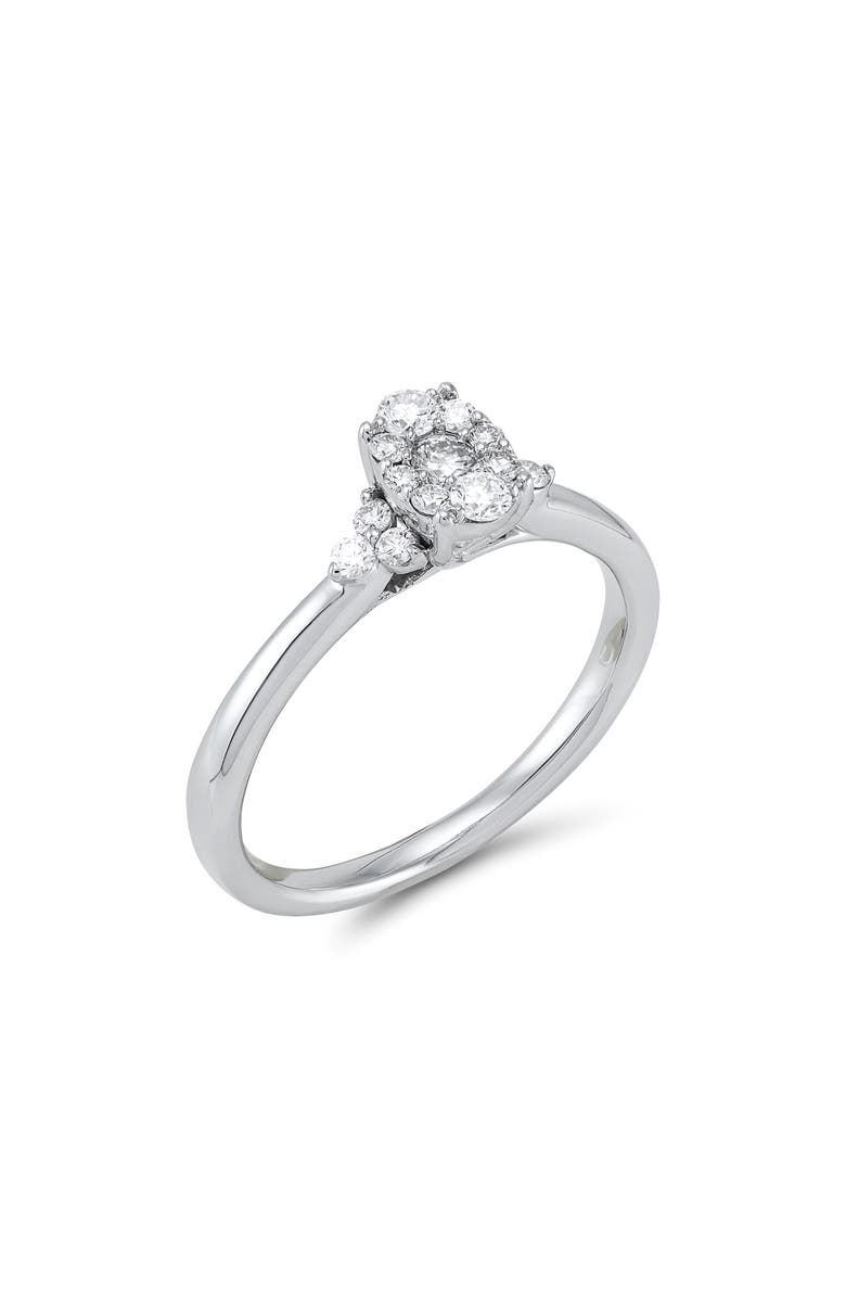 Frankie & Zoe Lab Grown Diamond Ring - 0.33ct., Main, color, White Gold