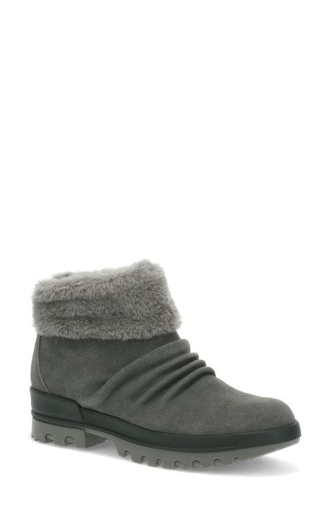 Nuri Faux Fur Trim Cold Weather Bootie (Women)
