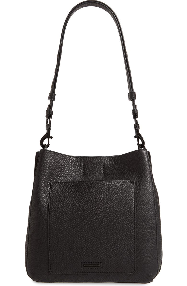 Rebecca Minkoff Darren Deerskin Leather Shoulder Bag, Alternate, color,