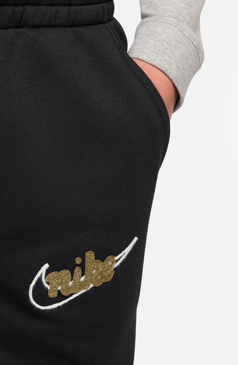 Nike Kids' Sportswear Club Joggers, Alternate, color, Black/ Black/ White/ Black