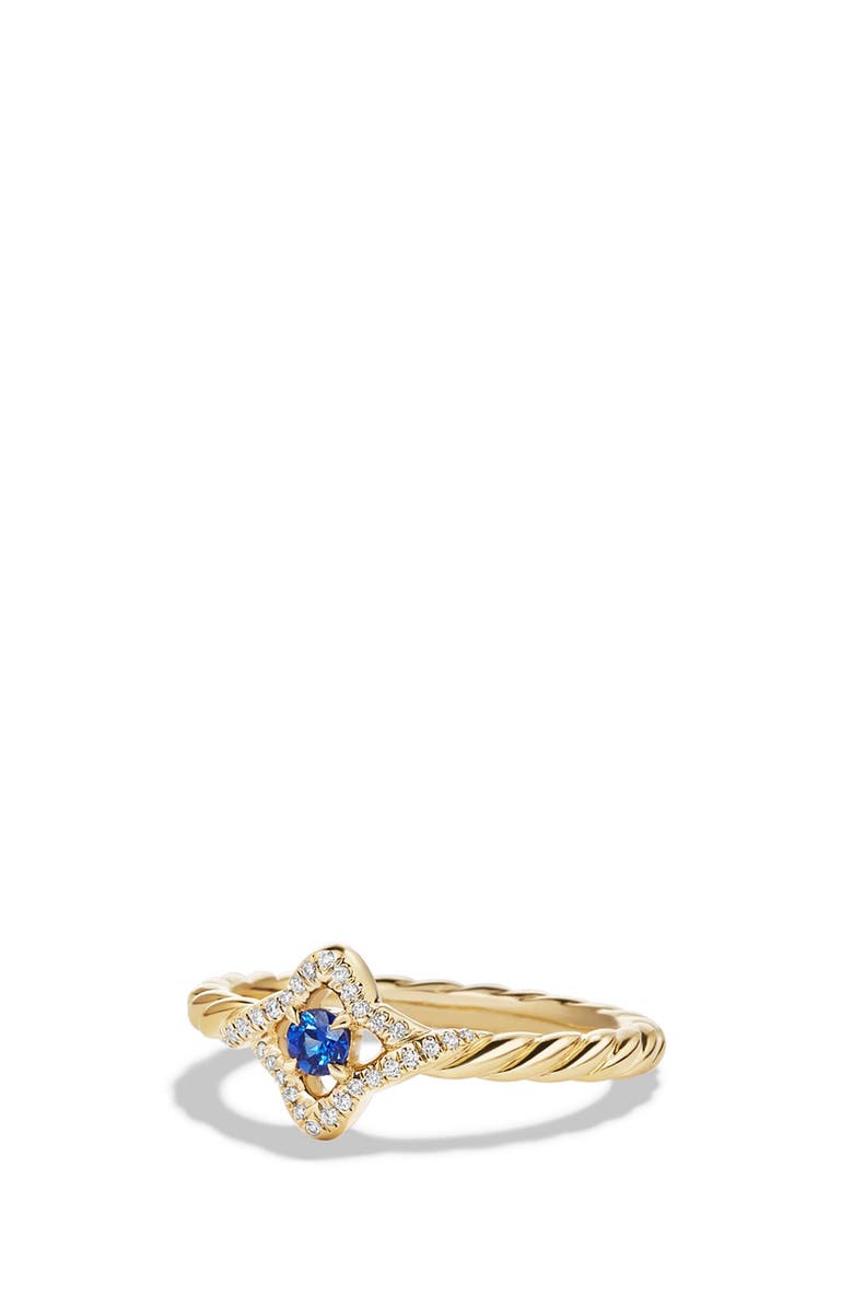 David Yurman Venetian Quatrefoil Ring in Gold, Main, color,