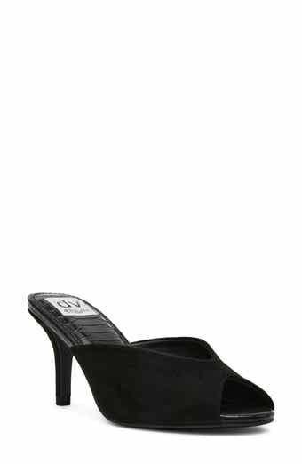 Curtsi Peep Toe Slide Sandal