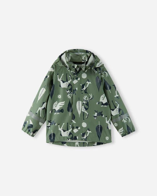 Reima Vesi Raincoat In Green