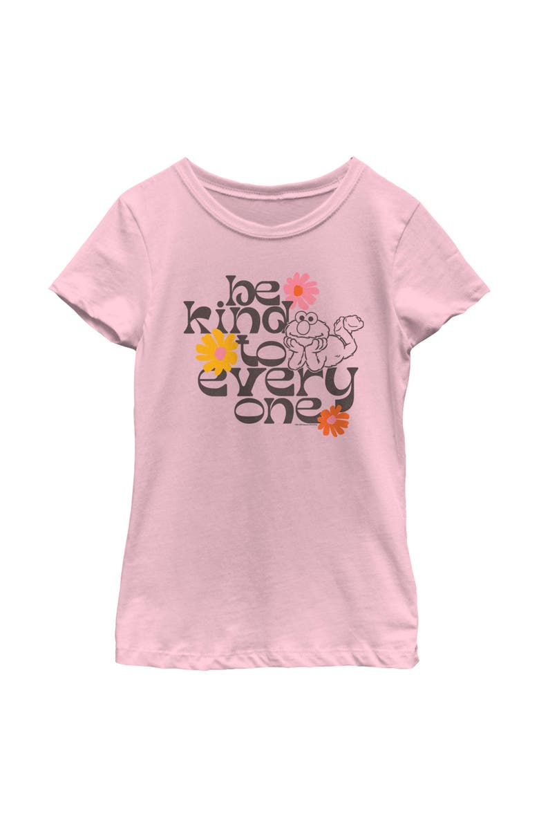 Sesame Street<sup>®</sup> Girl's Sesame Street Be Kind to Everyone Graphic T-Shirt, Main, color, Light Pink