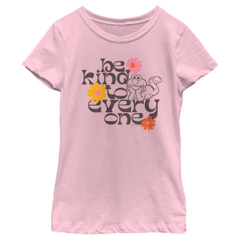 Girl's Sesame Street Be Kind to Everyone  Graphic T-Shirt