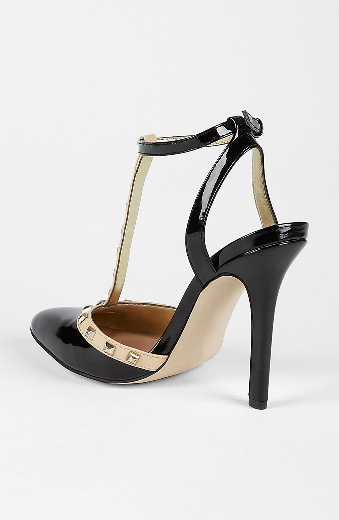 'Margie' Pump, Alternate, color, BLACK/ CUBAN SAND